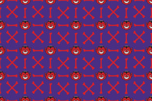 Exploring the Fat Devil Face Seamless Pattern and Vector Design