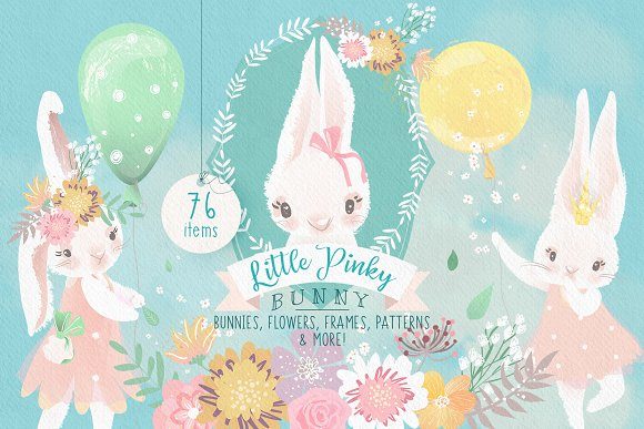 Little Pinky Bunny: A Delightful Collection for Creative Expression