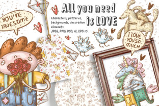 Love Clipart Set: A Versatile Resource for Creative and Professional Use