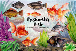 Watercolor Fish Lover: A Delightful Design Asset