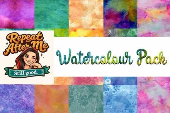 Watercolour Paper Pack - 17 Variations